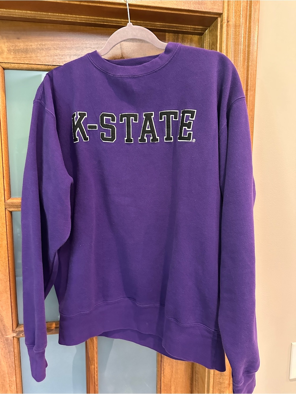 K-State Purple Crewneck Sweatshirt - Women's Sweater